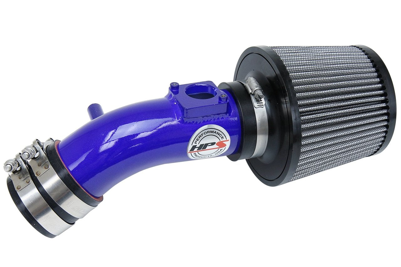 HPS Performance Shortram Air Intake Kit 2009-2013 Mazda Mazda6 2.5L, Blue