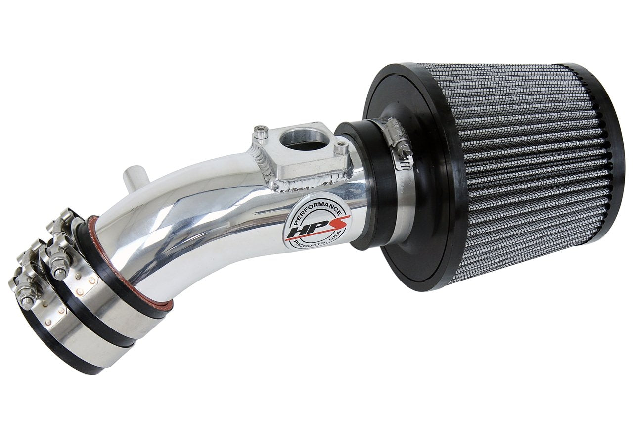 HPS Performance Shortram Air Intake Kit 2009-2013 Mazda Mazda6 2.5L, Polish