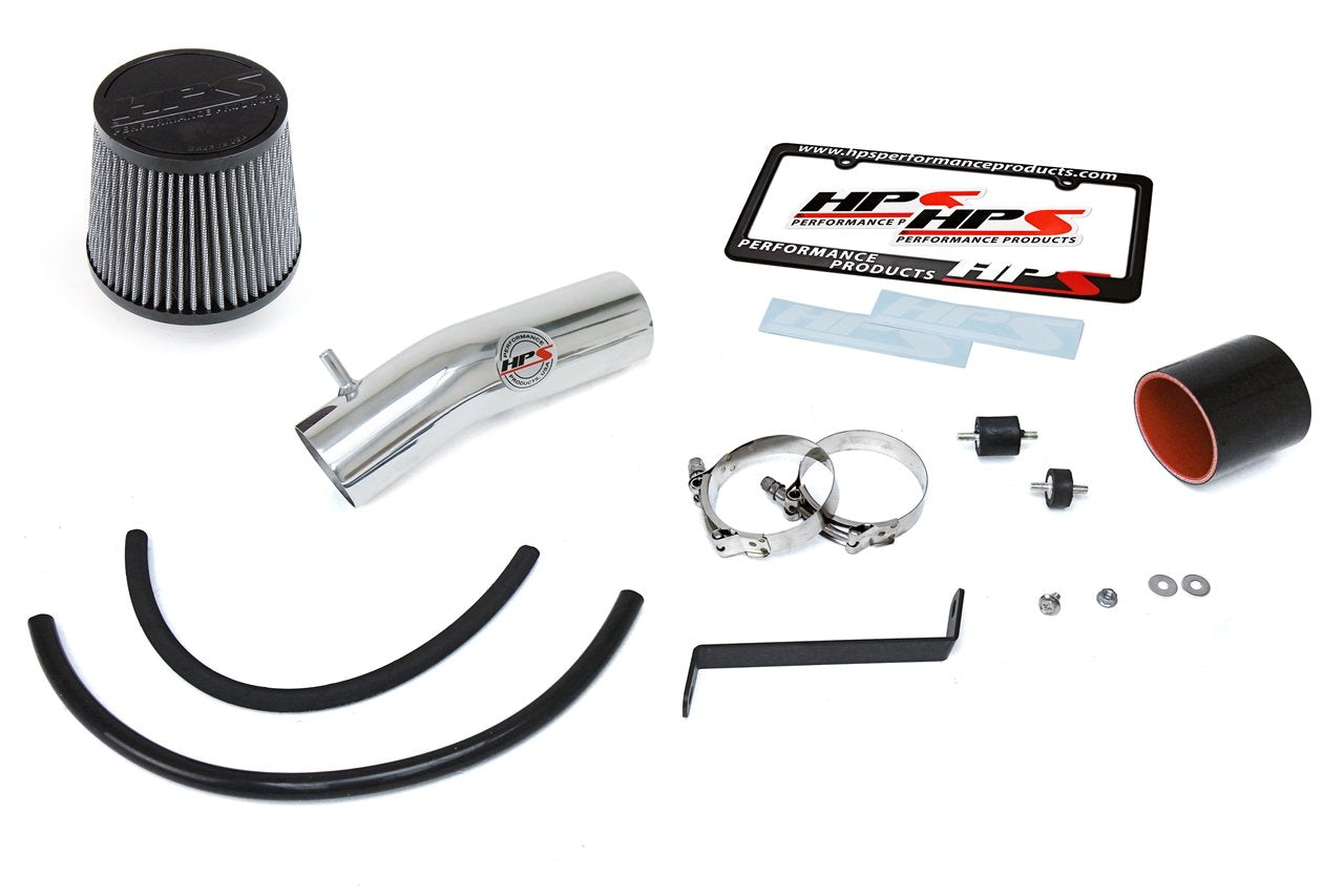 HPS Performance Shortram Air Intake Kit 2004-2008 Acura TL 3.2L V6, Polish