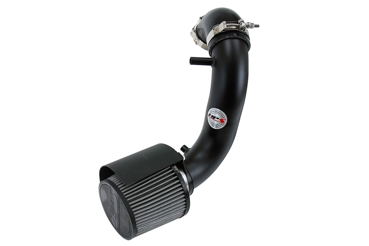 HPS Shortram Air Intake Kit 1991-2001 Jeep Cherokee 4.0L I6, Includes Heat Shield, Black