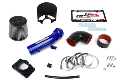 HPS Shortram Air Intake Kit 2000-2005 Mitsubishi Eclipse V6 3.0L, Includes Heat Shield, Blue