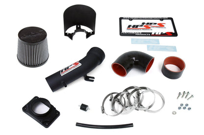 HPS Performance HPS Shortram Air Intake Kit 2001-2003 Dodge Stratus R/T V6 3.0L, Includes Heat Shield, Black