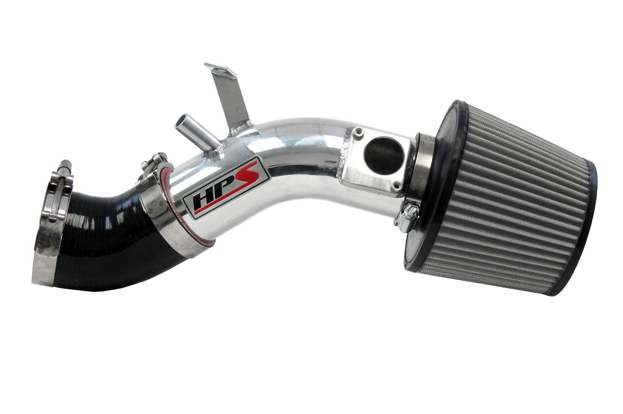 HPS Performance Shortram Air Intake Kit 2005-2008 Toyota Corolla 1.8L, Polish