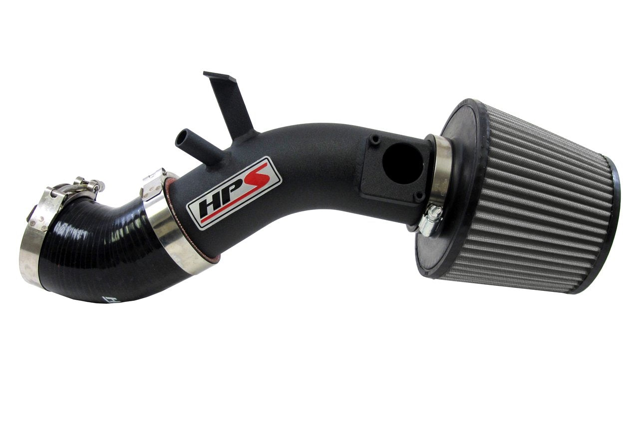 HPS Performance Shortram Air Intake Kit 2005-2008 Toyota Corolla 1.8L, Black