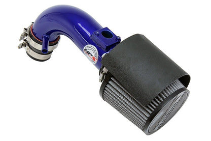 HPS Shortram Air Intake Kit 2009-2013 Toyota Matrix 2.4L, Includes Heat Shield, Blue