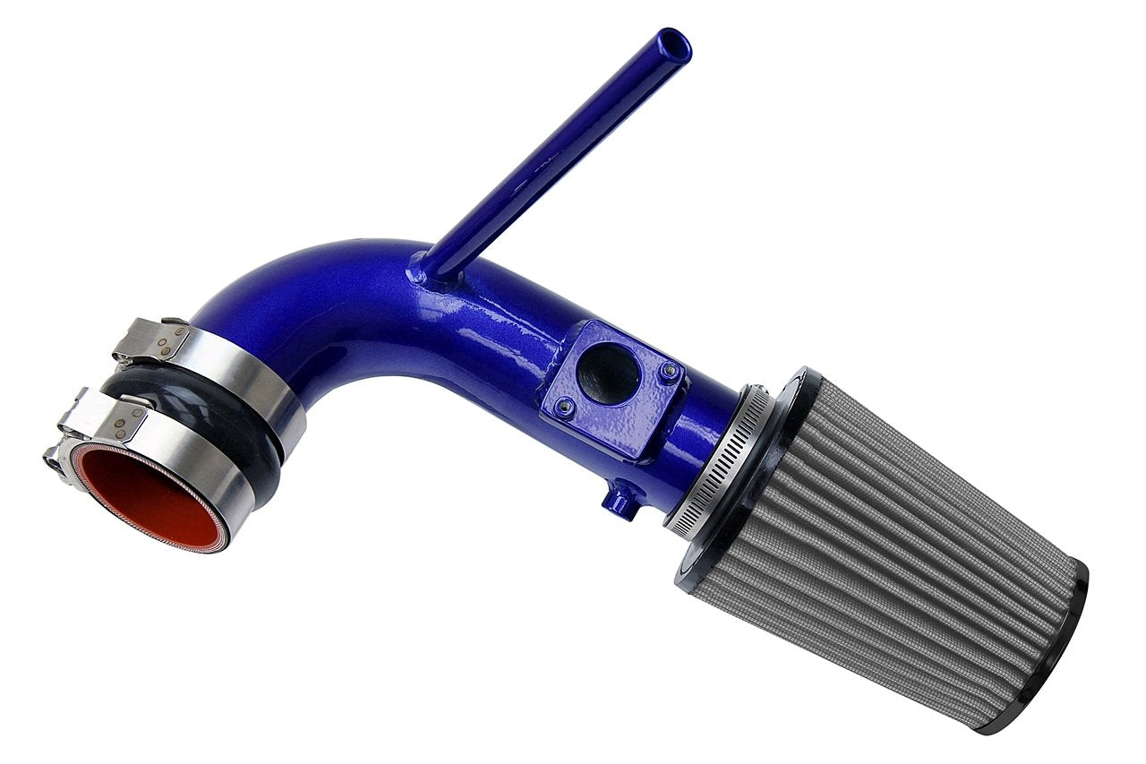 HPS Performance Shortram Air Intake Kit 2011-2017 Lexus CT200h, Blue