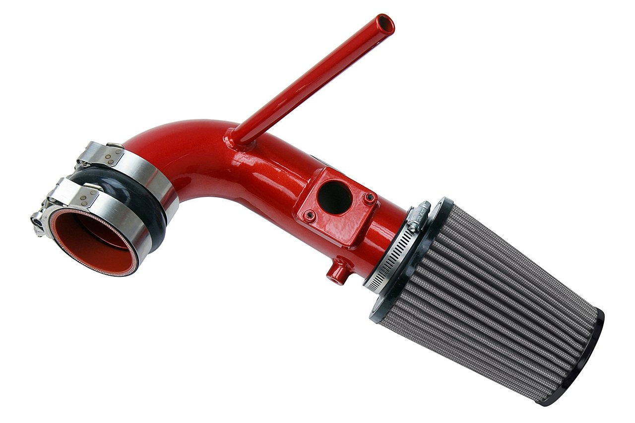 HPS Performance Shortram Air Intake Kit 2011-2017 Lexus CT200h, Red