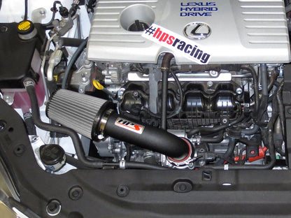 HPS Shortram Air Intake Kit 2011-2017 Lexus CT200h, Black