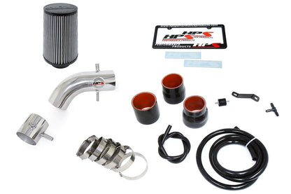 HPS Shortram Air Intake Kit 1996-1998 Toyota Tacoma 3.4L V6, Polish