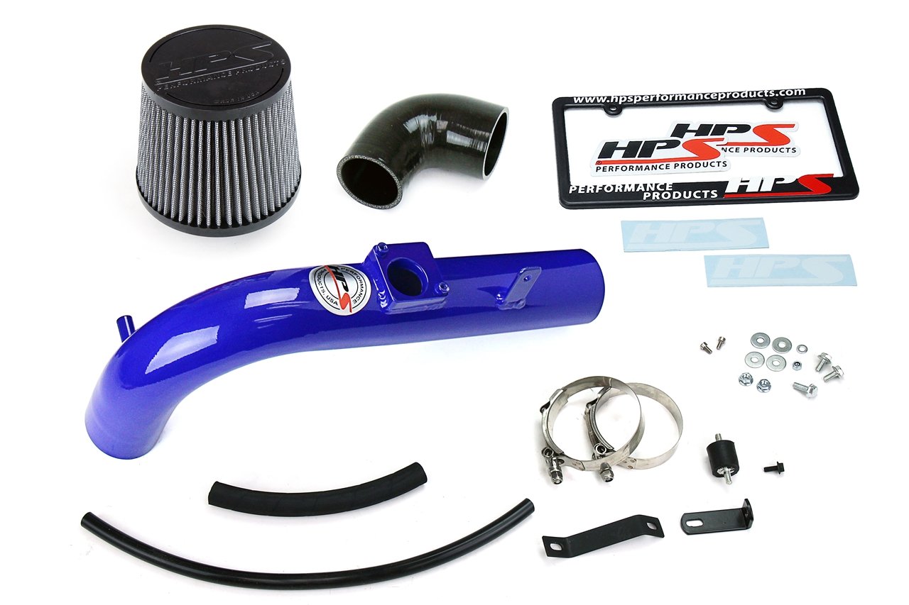 HPS Shortram Air Intake Kit 2000-2005 Toyota MR2 Spyder 1.8L, Blue