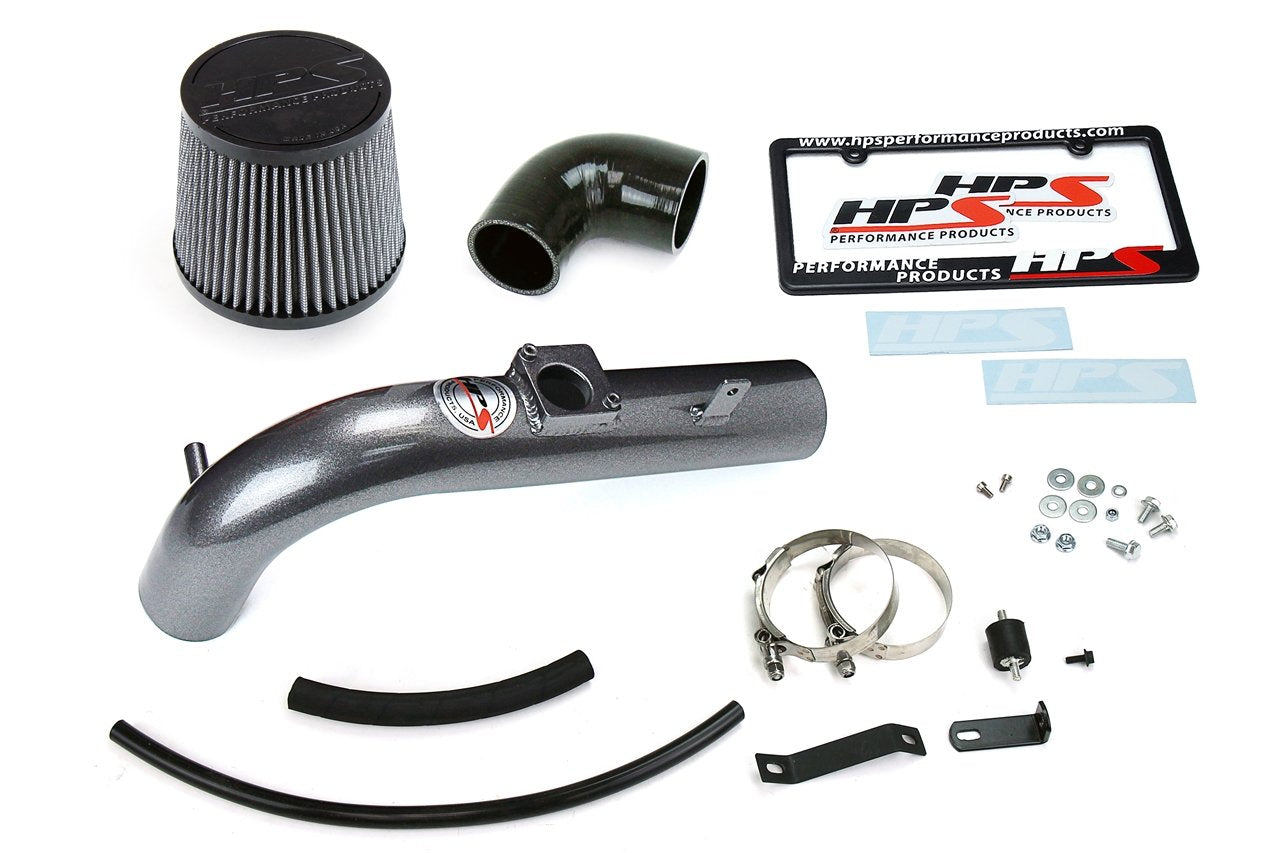 HPS Shortram Air Intake Kit 2000-2005 Toyota MR2 Spyder 1.8L, Gunmetal