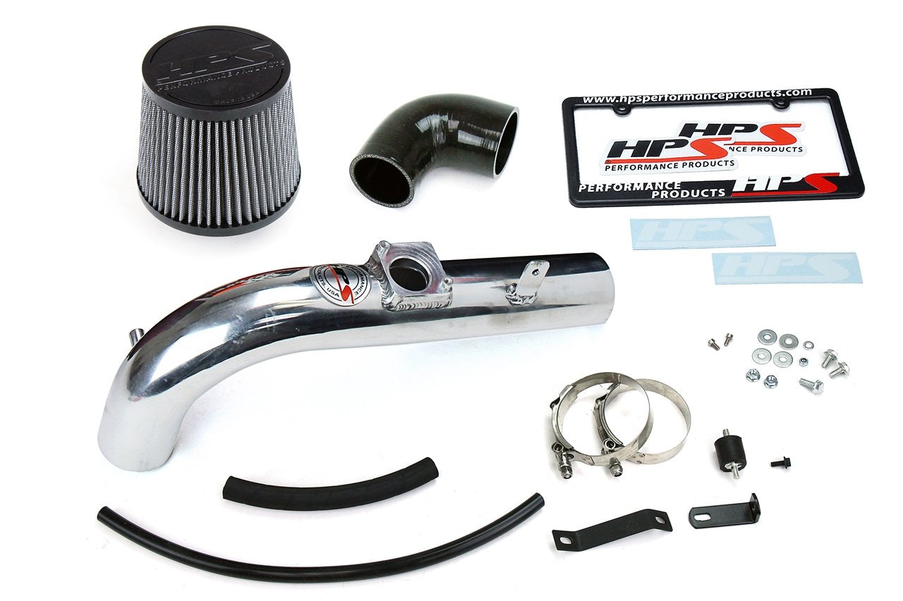 HPS Shortram Air Intake Kit 2000-2005 Toyota MR2 Spyder 1.8L, Polish