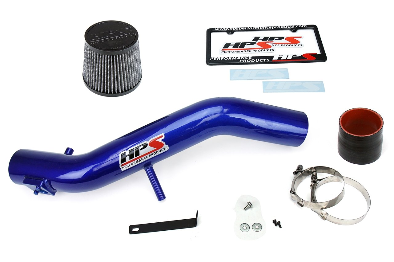 HPS Performance Shortram Air Intake Kit 2006-2011 Lexus GS350 3.5L V6, Blue