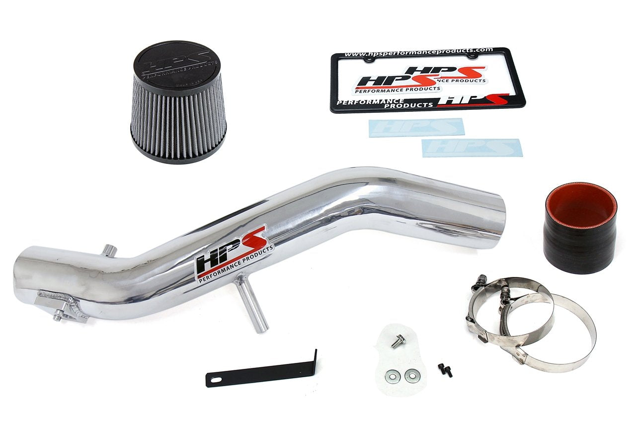 HPS Performance Shortram Air Intake Kit 2006-2011 Lexus GS350 3.5L V6, Polish