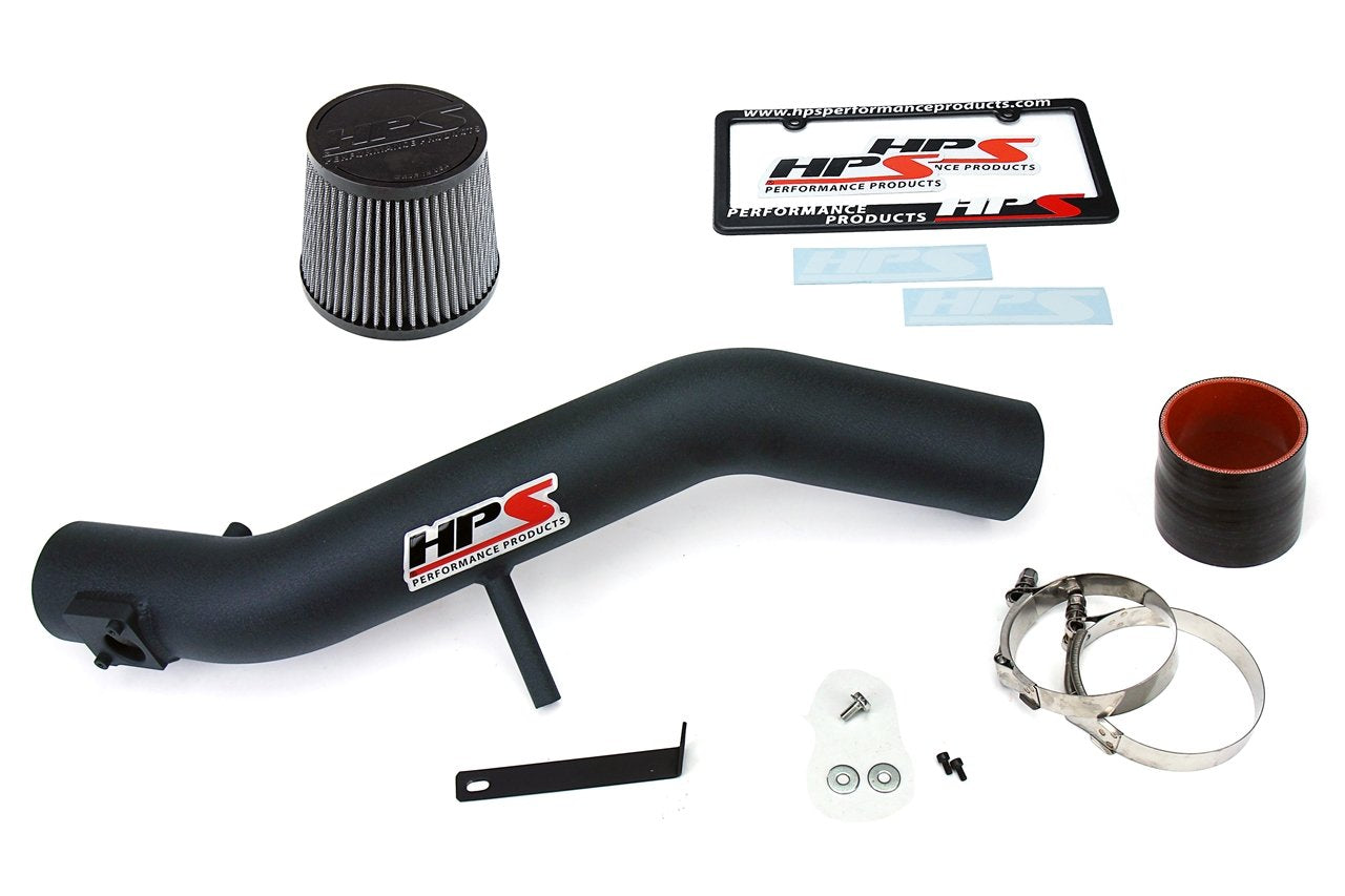 HPS Performance Shortram Air Intake Kit 2006-2011 Lexus GS350 3.5L V6, Black