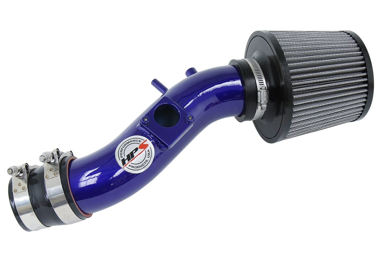 HPS Performance Shortram Air Intake Kit 2003-2004 Pontiac Vibe 1.8L, Blue