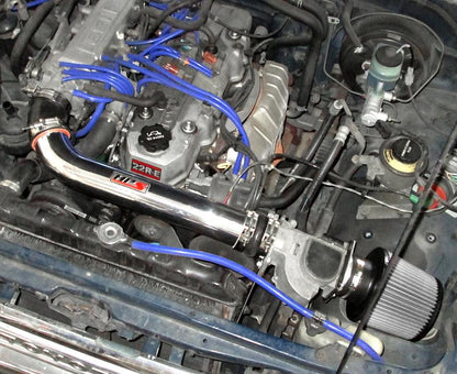 HPS Shortram Air Intake Kit 1989-1995 Toyota Pickup 22RE 2.4L, Polish