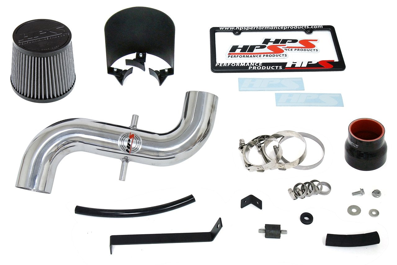 HPS Performance Shortram Air Intake Kit 1997-2001 Toyota Camry 2.2L, Includes Heat Shield, Polish