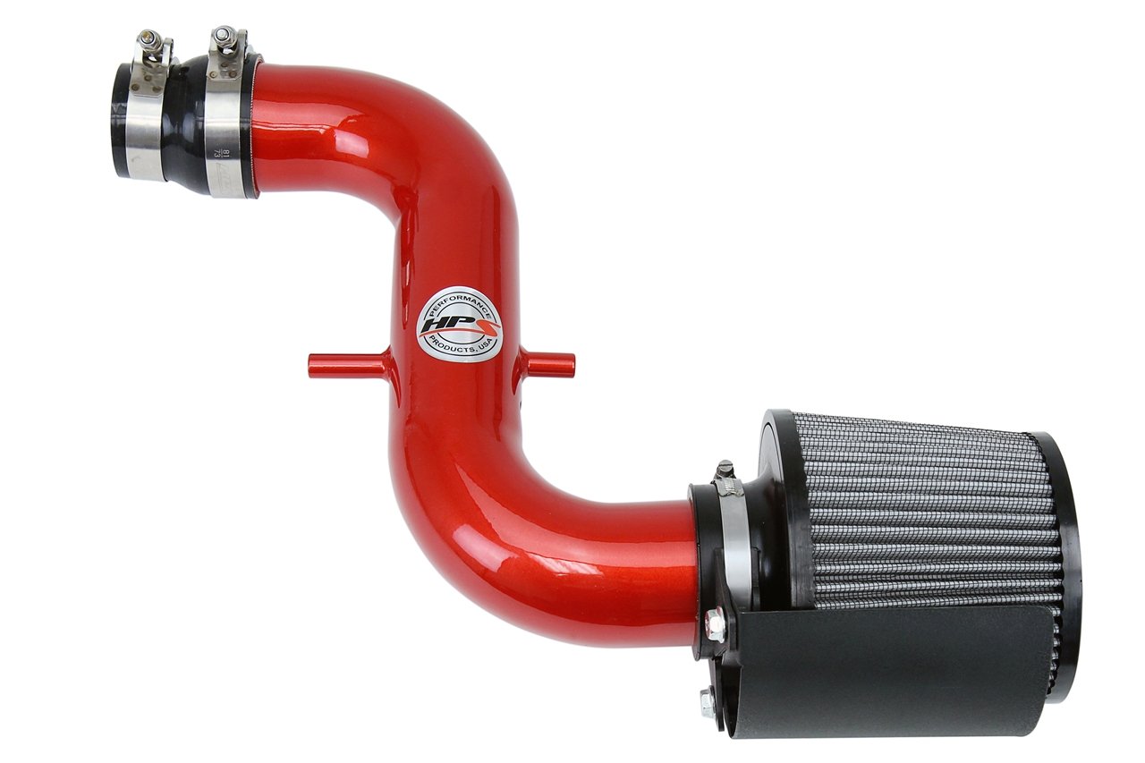 HPS Performance Shortram Air Intake Kit 1997-2001 Toyota Camry 2.2L, Includes Heat Shield, Red