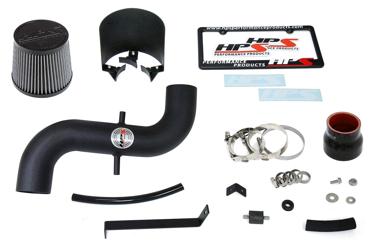 HPS Performance Shortram Air Intake Kit 1997-2001 Toyota Camry 2.2L, Includes Heat Shield, Black