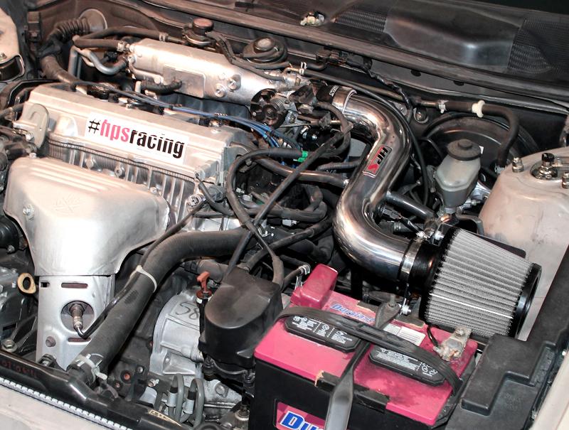 HPS Shortram Air Intake Kit 1997-2001 Toyota Camry 2.2L, Includes Heat Shield, Blue