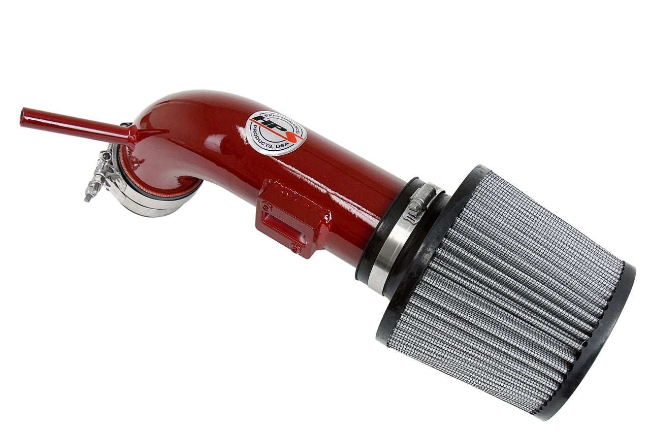 HPS Shortram Air Intake Kit 2013-2017 Nissan Altima Sedan 2.5L, Red