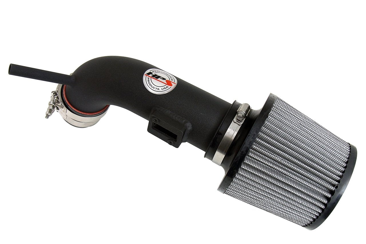 HPS Performance Shortram Air Intake Kit 2013-2017 Nissan Altima Sedan 2.5L, Black