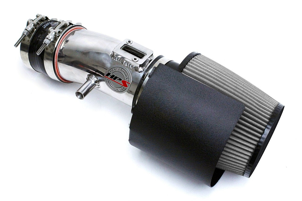 HPS Shortram Air Intake Kit 2009-2014 Nissan Maxima V6 3.5L, Includes Heat Shield, 827-533