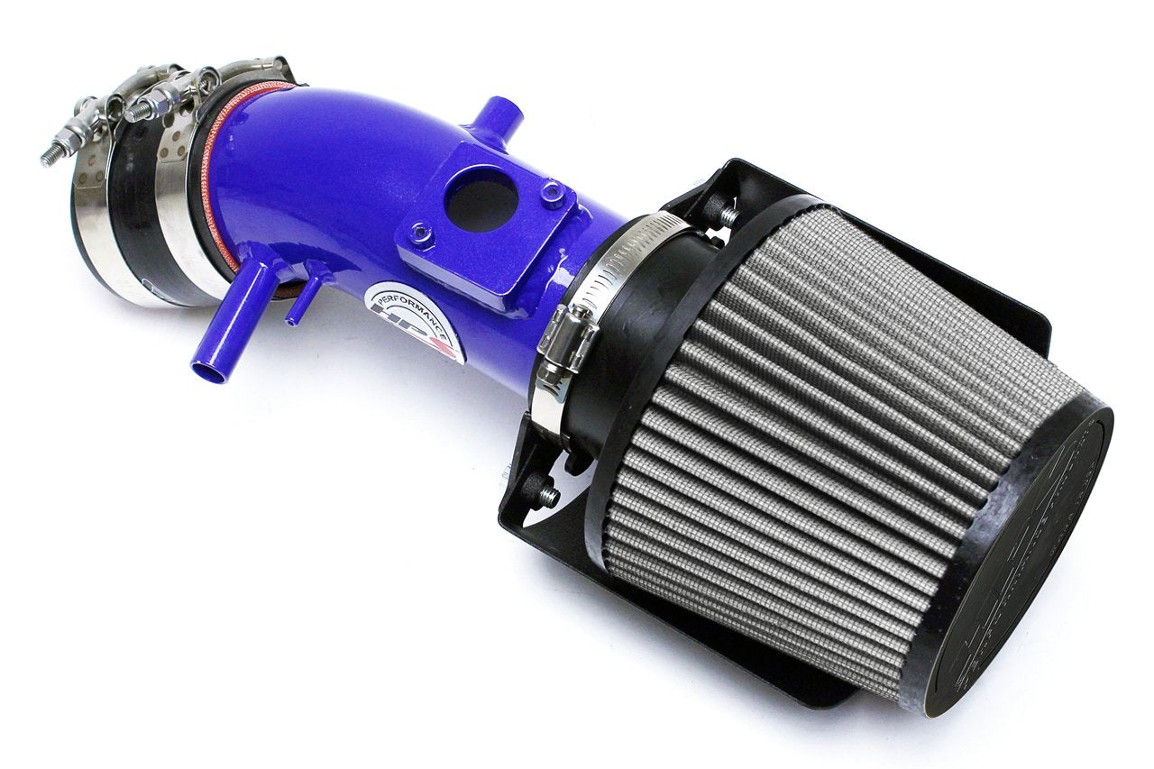 HPS Performance Shortram Air Intake Kit 2007-2017 Toyota Camry 3.5L V6, Includes Heat Shield, Blue