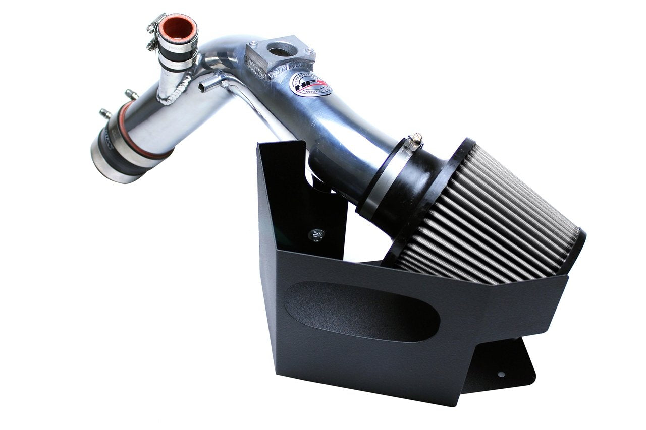 HPS Shortram Air Intake Kit 2008-2015 Mitsubishi Lancer Evolution X 2.0L, Includes Heat Shield, 827-535