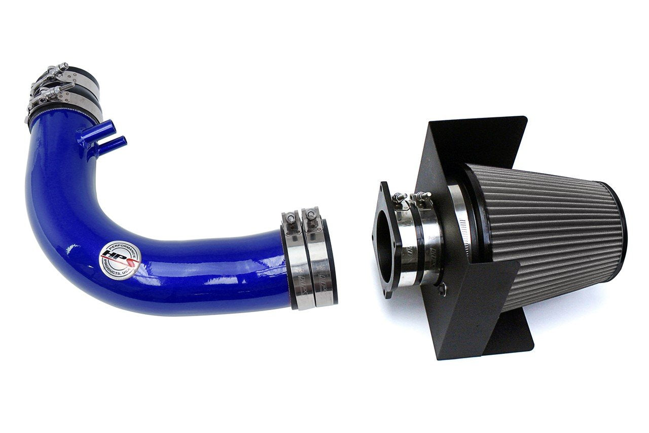 HPS Shortram Air Intake Kit 2000-2001 Ford F150 Harley Davidson 5.4L V8, Includes Heat Shield, 827-540