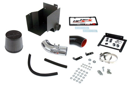HPS Performance Products HPS Shortram Air Intake Kit 2013 Kia Forte5 2.0L, Includes Heat Shield, Polish