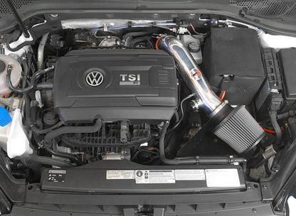 HPS Performance Products HPS Shortram Air Intake Kit Volkswagen 2019-2020 Jetta GLI 2.0T Turbo, Includes Heat Shield, 827-577
