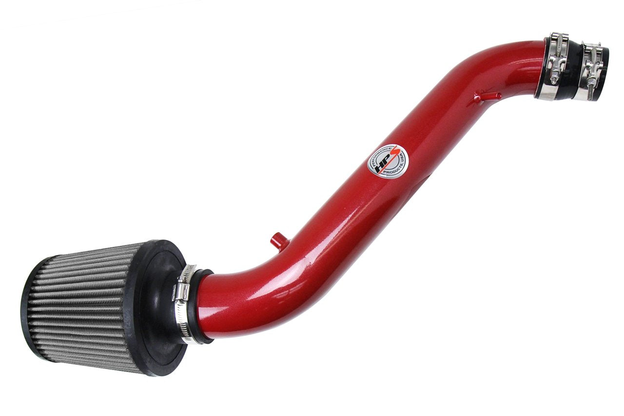 HPS Performance Shortram Air Intake Kit 1998-2002 Honda Accord 2.3L DX EX LX VP SE, Red