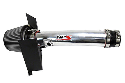 HPS Shortram Air Intake Kit 2010-2017 Toyota 4Runner 4.0L V6, Includes Heat Shield, Polish