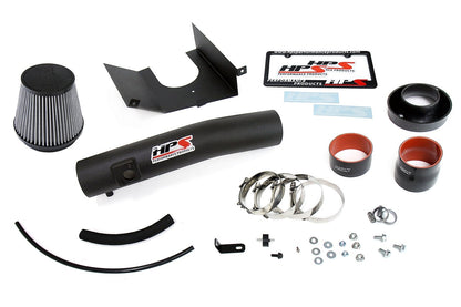 HPS Shortram Air Intake Kit 2010-2017 Toyota 4Runner 4.0L V6, Includes Heat Shield, Black