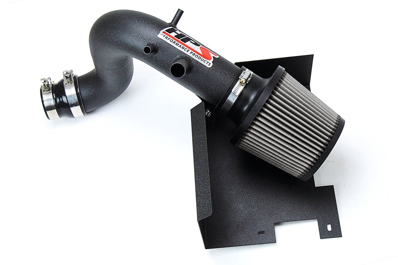 HPS Performance Shortram Air Intake Kit 2011-2014 Hyundai Sonata 2.0L Turbo, Includes Heat Shield, Black