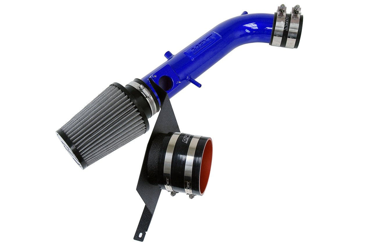 HPS Performance Shortram Air Intake Kit 2001-2005 Lexus IS300 3.0L, Includes Heat Shield, Blue