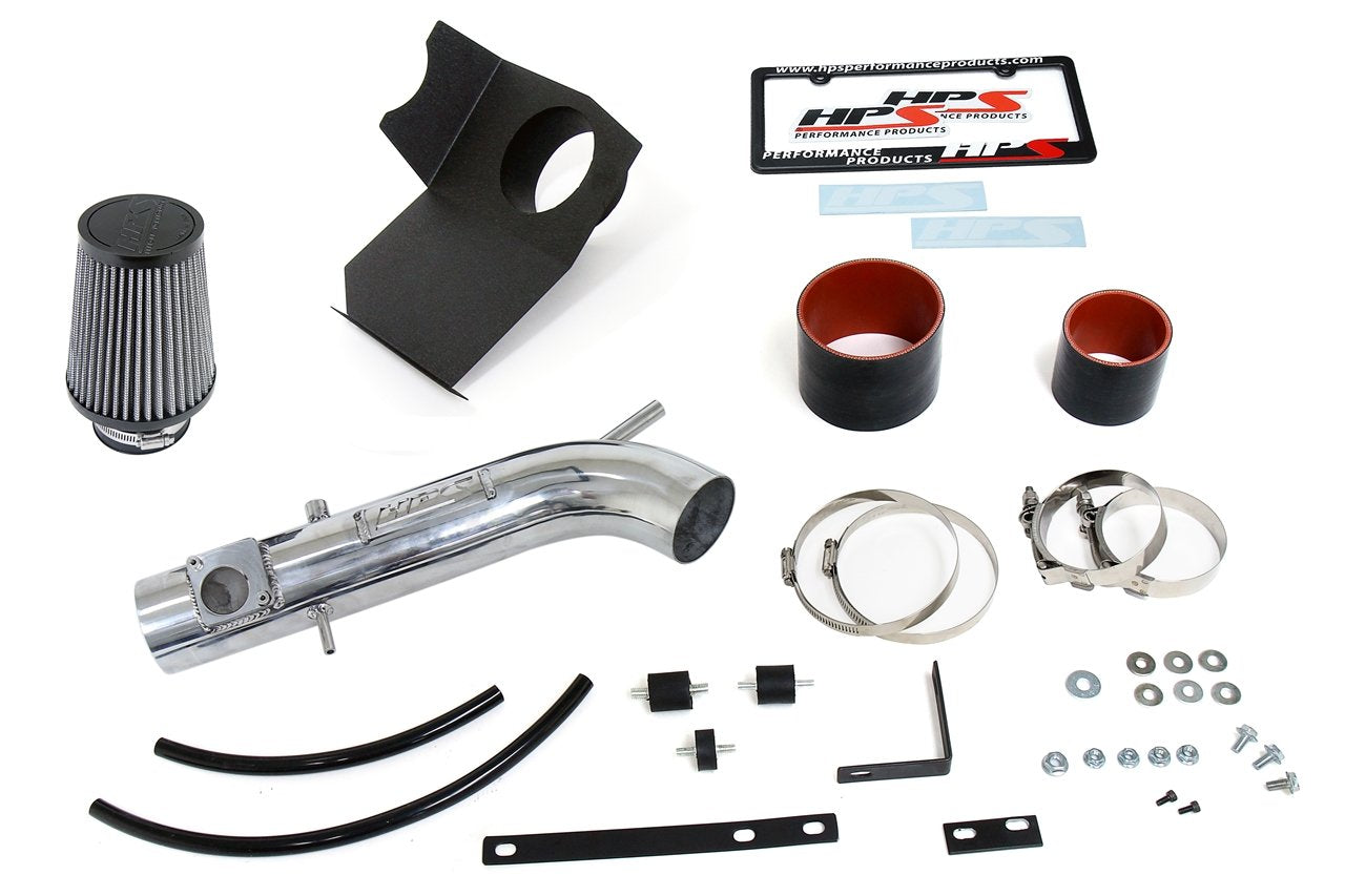 HPS Shortram Air Intake Kit 2001-2005 Lexus IS300 3.0L, Includes Heat Shield, Polish