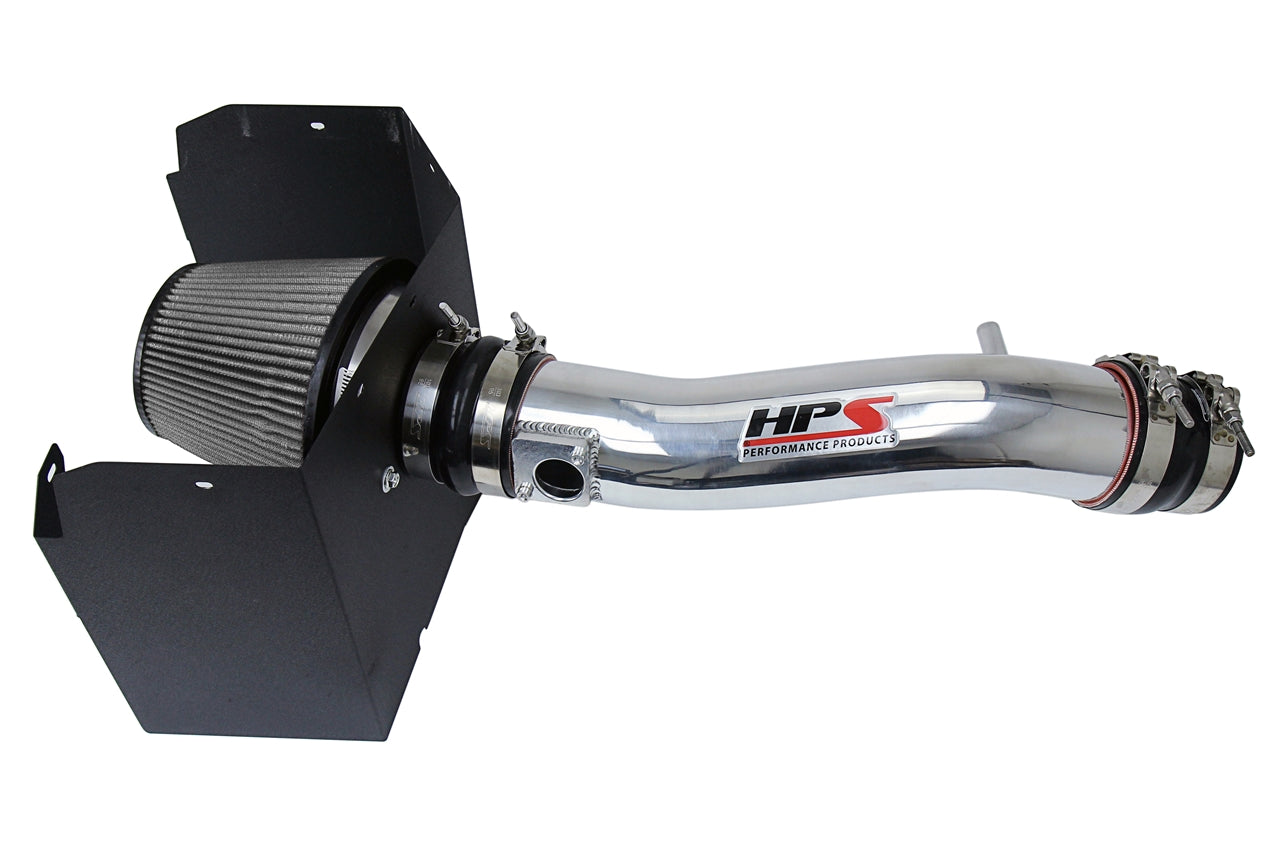 HPS Performance Products HPS Shortram Air Intake Kit 2016-2022 Toyota Tacoma 3.5L V6, Includes Heat Shield, 827-595