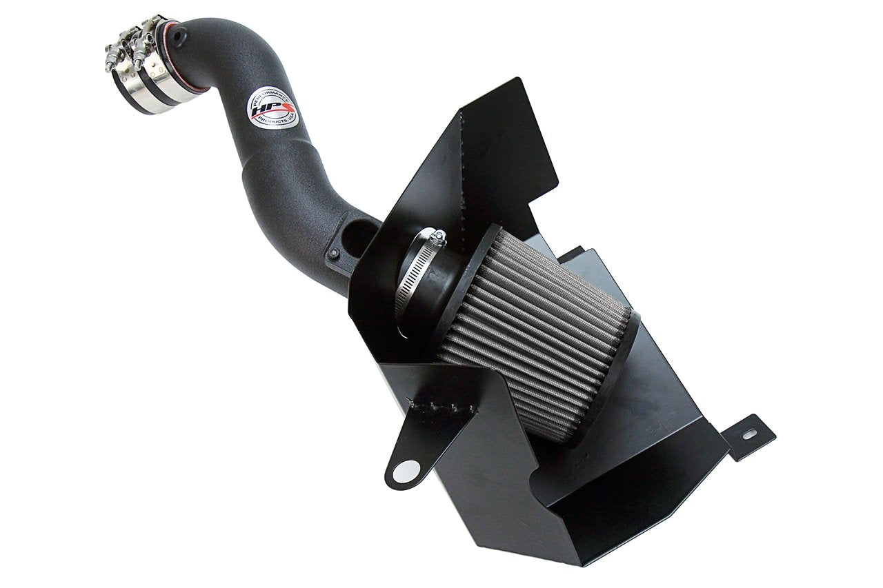 HPS Performance Shortram Air Intake Kit 2016-2019 Honda Civic 2.0L Non Turbo, Includes Heat Shield, Black