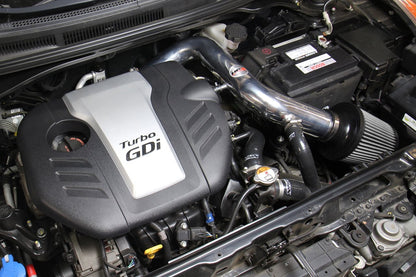 HPS Shortram Air Intake Kit 2013-2017 Hyundai Veloster 1.6L Turbo, Black