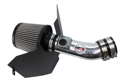 HPS Performance HPS Shortram Air Intake Kit 2004-2007 Subaru WRX STi 2.5L Turbo, Includes Heat Shield, 827-606