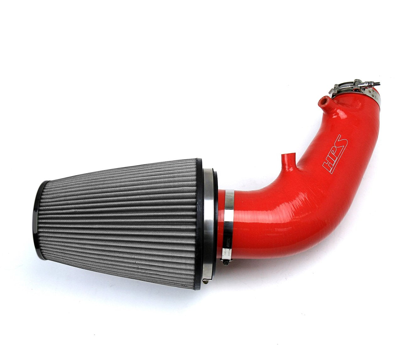 HPS Performance Shortram Air Intake Kit 2006-2009 Honda S2000 AP2 2.2L F22 drive-by-wire, Red