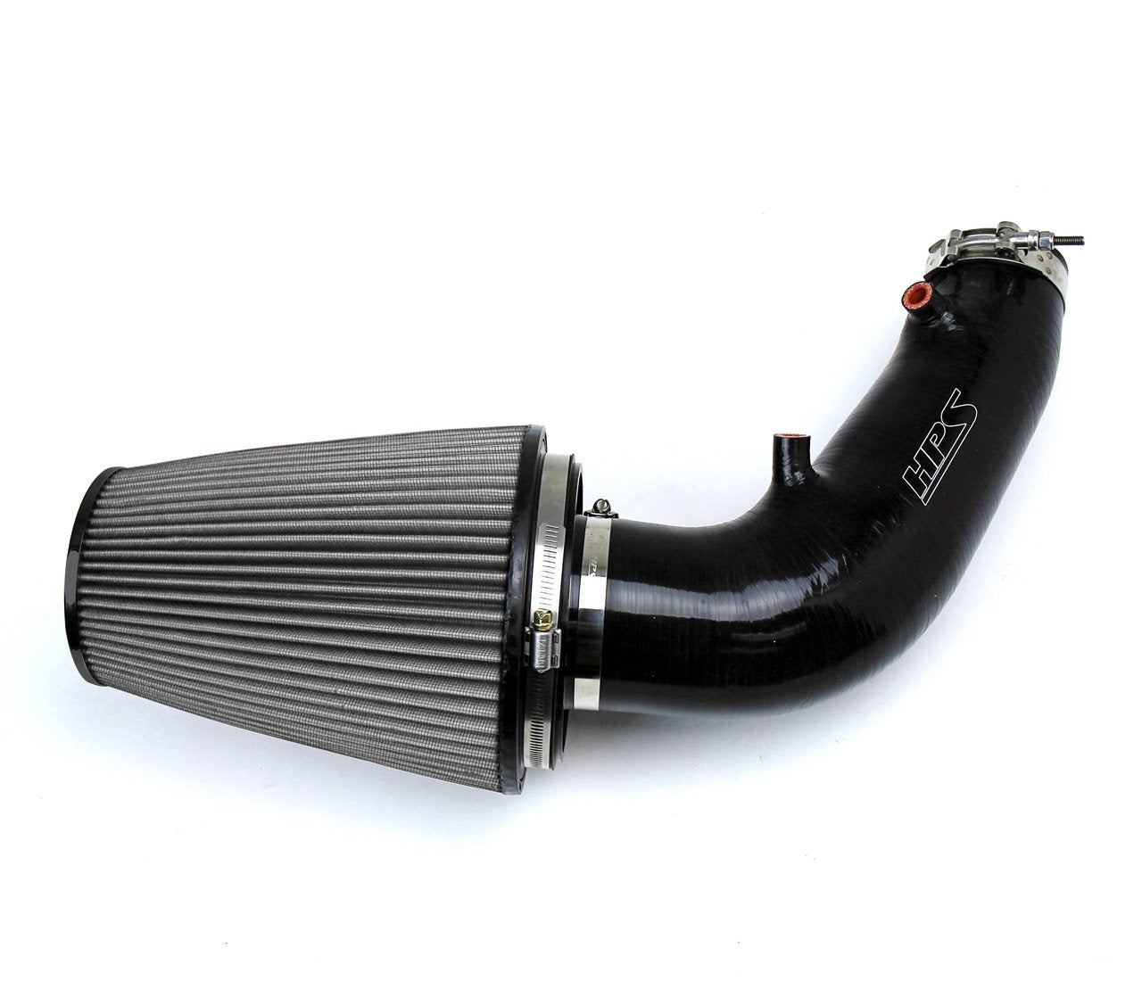 HPS Performance Shortram Air Intake Kit 2006-2009 Honda S2000 AP2 2.2L F22 drive-by-wire, Black