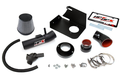 HPS Shortram Air Intake Kit 2004-2009 Mazda B4000 4.0L V6, Includes Heat Shield, Black