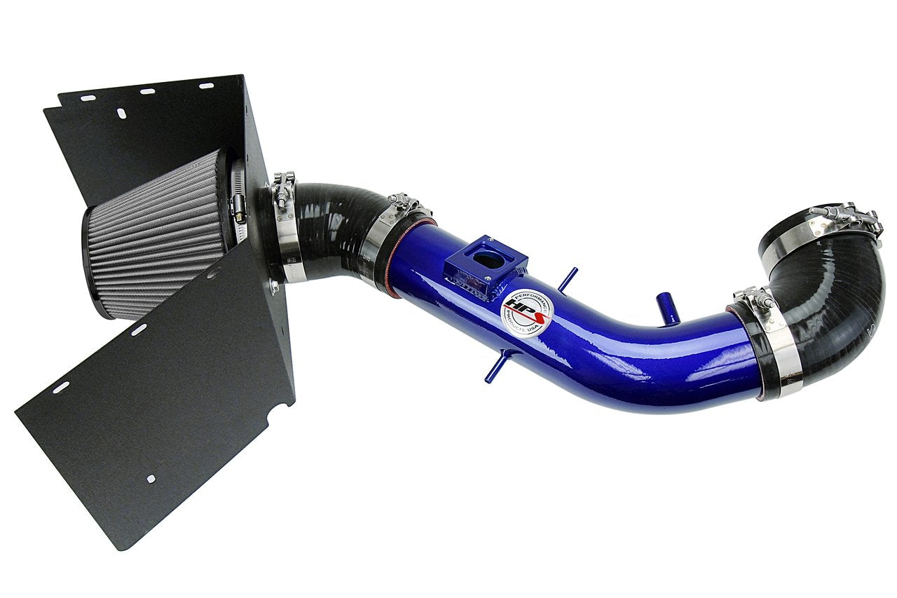 HPS Performance Shortram Air Intake Kit 2003-2004 Lexus GX470 4.7L V8, Includes Heat Shield, Blue