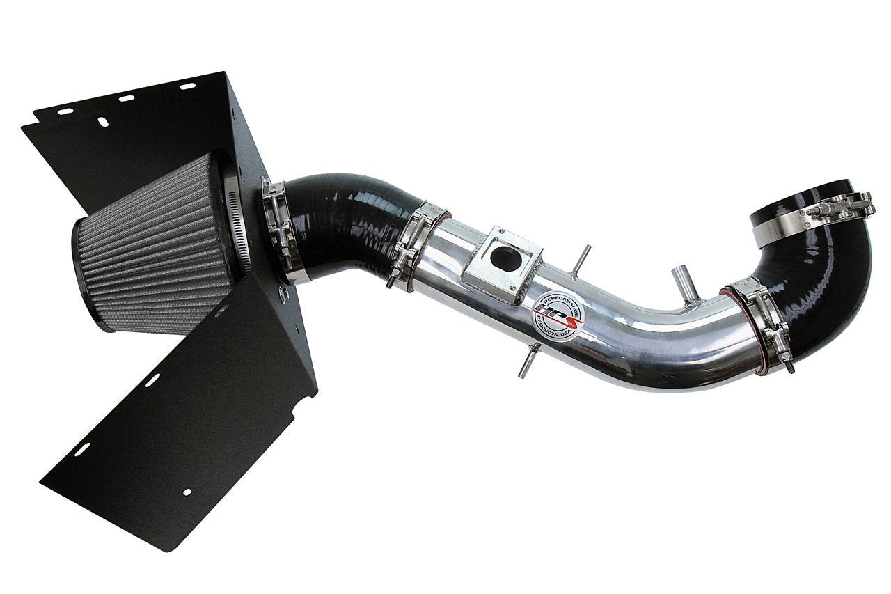 HPS Performance Shortram Air Intake Kit 2003-2004 Lexus GX470 4.7L V8, Includes Heat Shield, Polish