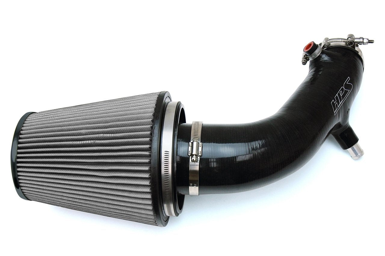 HPS Performance Shortram Air Intake Kit 2000-2003 Honda S2000 AP1 2.0L, Black