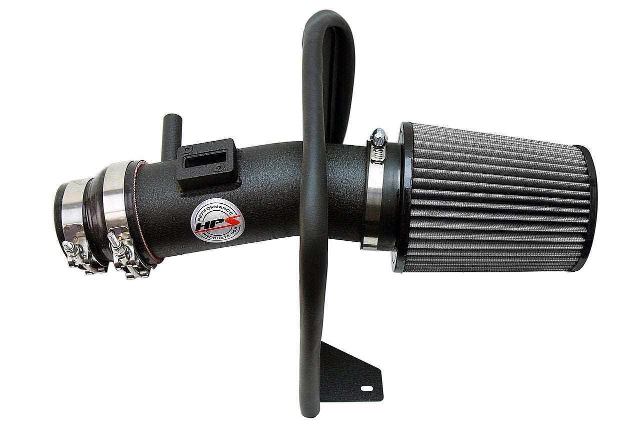 HPS Shortram Air Intake Kit 2013-2017 Honda Accord 3.5L V6, Includes Heat Shield, Black